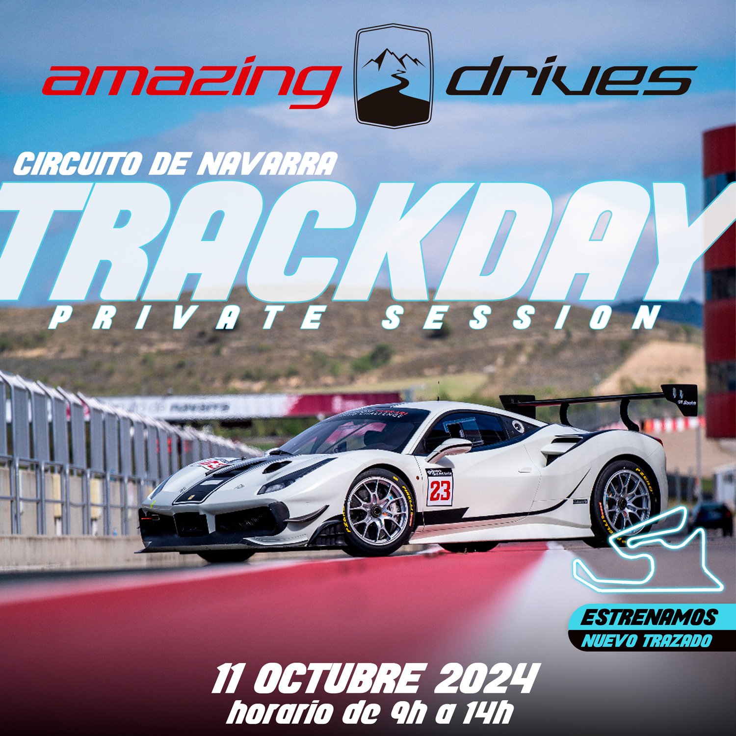 Trackday Private Session Circuito de Navarra 11 Octubre 2024